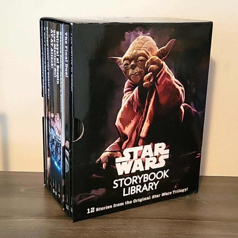 12 Book Star Wars Storybook Library Collection Original Trilogy 1st Hardcover Ed